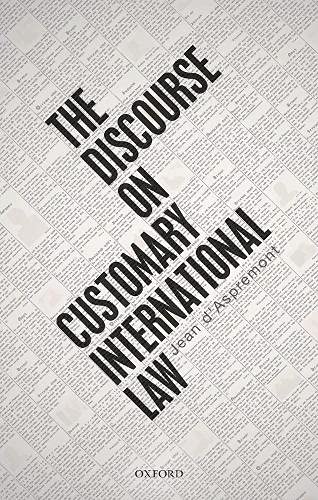 Book The Discourse on Customary International Law free
