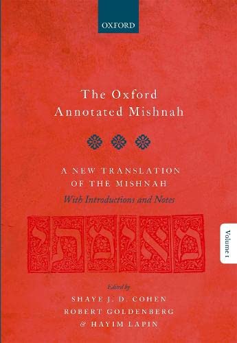 Book The Oxford Annotated Mishnah free