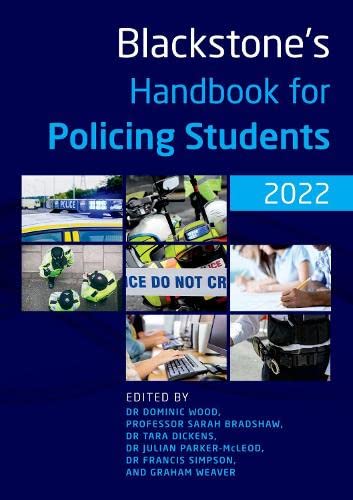 Book Blackstone's Handbook for Policing Students 2022 free