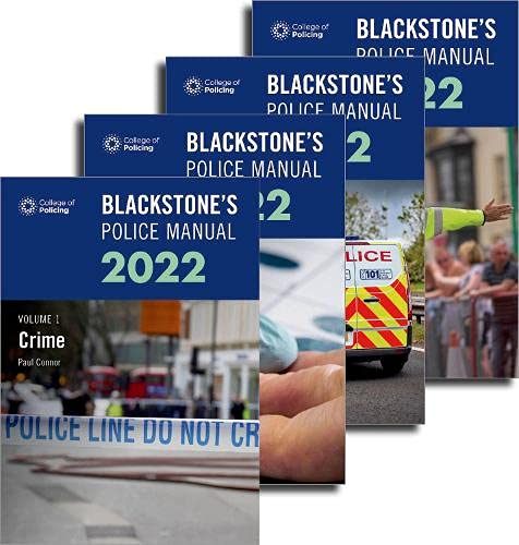 Book Blackstone's Police Manuals Four Volume Set 2022 free Book Blackstone's Police Manuals Four Volume Set 2022 free