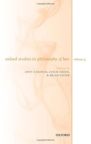 Book Oxford Studies in Philosophy of Law Volume 4 free