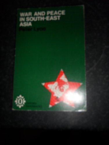 Book War And Peace In South East Asia (r.i.i.a.) free