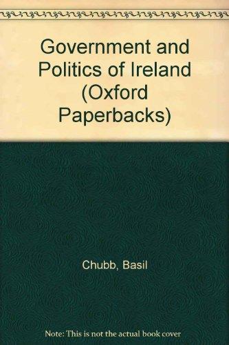 Book Government and Politics of Ireland (Oxford Paperbacks) free