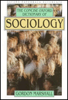 Book The Concise Oxford Dictionary of Sociology (Oxford Quick Reference) free