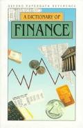 Book A Dictionary of Finance (Oxford Quick Reference) free
