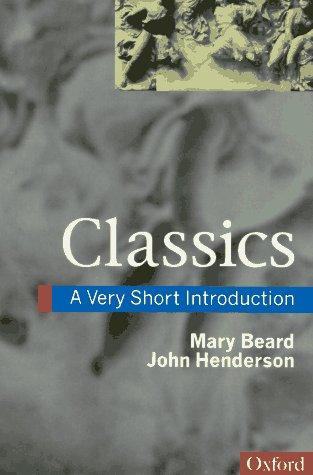Book Classics: A Very Short Introduction (Very Short Introductions) free