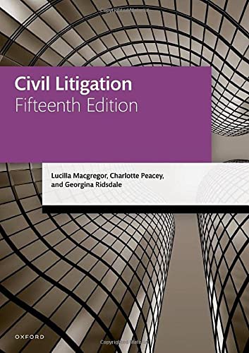 Book Civil Litigation (Legal Practice Course Manuals) free