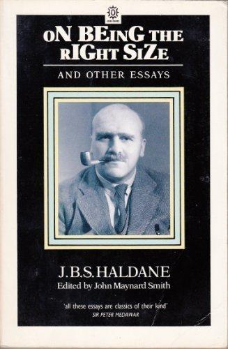 Book On Being the Right Size and Other Essays free