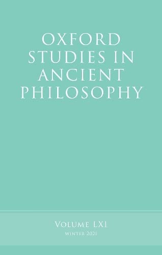 Book Oxford Studies in Ancient Philosophy, Volume 61 (Oxford Studies in Ancient Philosophy, 61) free