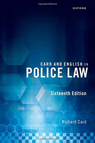 Book Card and English on Police Law free