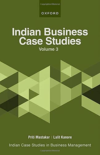 Book Indian Business Case Studies Volume III free