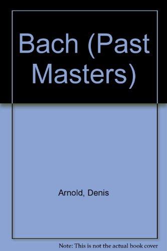 Book Bach (Past Masters) free