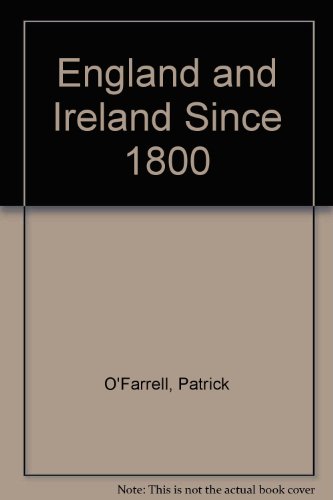 Book England & Ireland since 1800 free