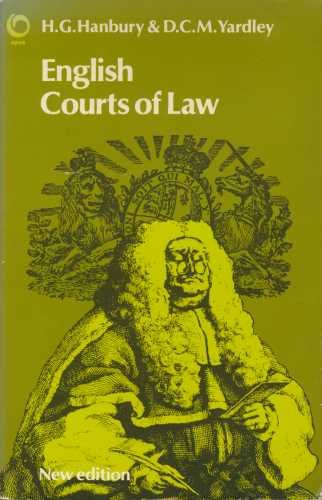 Book English courts of law (Oxford paperbacks university series) free