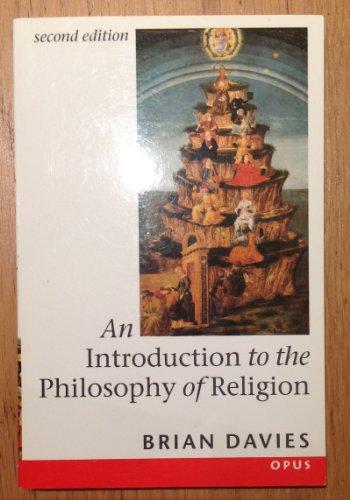 Book An Introduction to the Philosophy of Religion (Opus Books) free