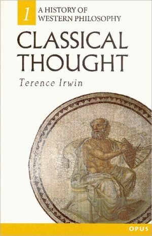 Book Classical Thought (History Of Western Philosophy Series) free