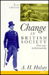 Book Change in British society free