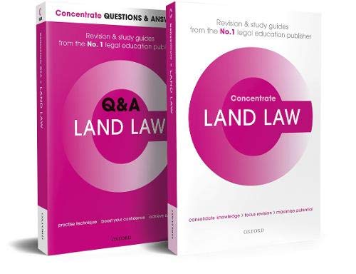 Book Land Law Revision Concentrate Pack: Law Revision and Study Guide free