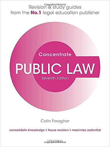 Book Public Law Concentrate: Law Revision and Study Guide free