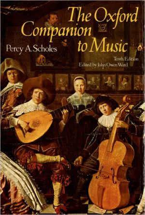 Book The Oxford Companion to Music free