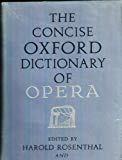 Book The Concise Oxford Dictionary of Opera free