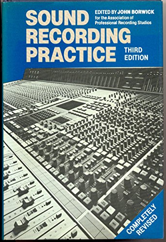 Book Sound Recording Practice: for the Association of Professional Recording Studios free