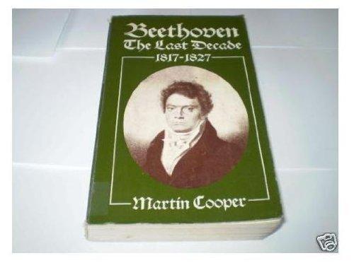 Book Beethoven: The Last Decade 1817-27 free