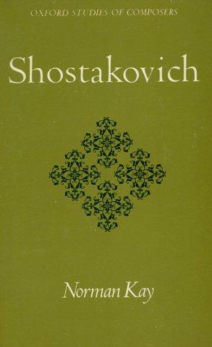 Book Shostakovich; (Oxford studies of composers) free