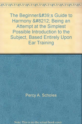 Book The Beginner's Guide To Harmony free