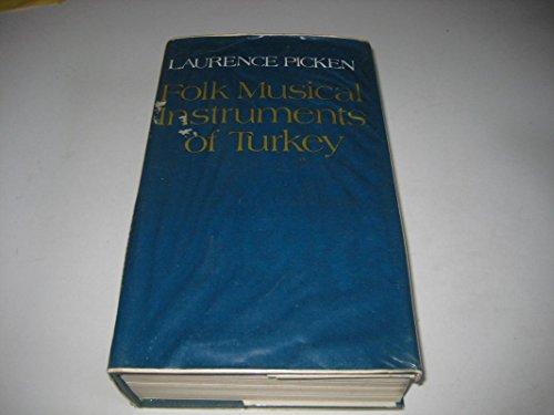 Book Folk musical instruments of Turkey free