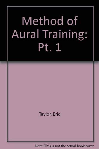 Book A method of Aural Training: Part 1 free Book A method of Aural Training: Part 1 free