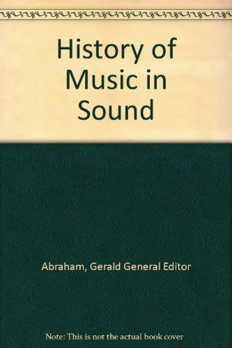 Book History Of Music In Sound free
