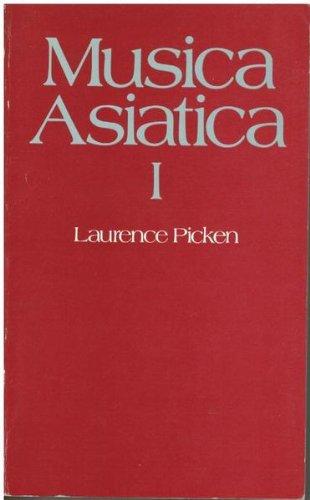 Book Musica Asiatica: Volume I (v. 1) free
