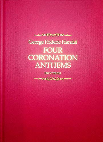 Book Four coronation anthems: HWV 258-261 - full score free
