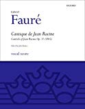 Book Cantique de Jean Racine Vocal Score Satb (Oxford Choral Music) (English and French Edition) free