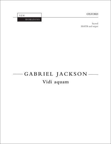 Book Vidi Aquam: Vocal Score (new Horizons) free