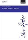 Book I would be true: Vocal score free