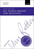 Book All things bright and beautiful (John Rutter Anniversary Edition) free