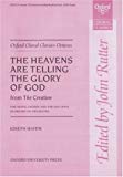 Book The Heavens Are Telling (from 'the Creation'): Vocal Score (oxford Choral Classics Octavos) free