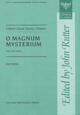 Book O Magnum Mysterium (oxford Choral Classics Octavos) free