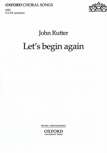 Book LET'S BEGIN AGAIN FROM THE RELUCTANT DRAGON CHANT free