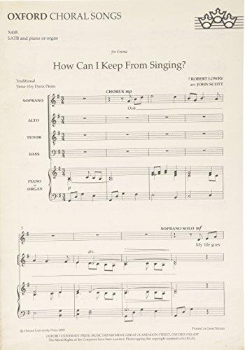 Book How Can I Keep From Singing?: Satb Vocal Score free