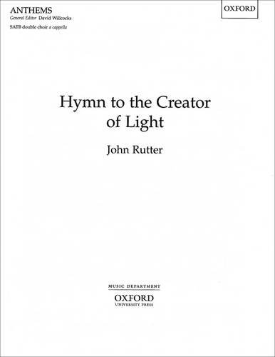 Book Hymn To The Creator Of Light free
