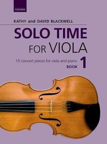 Book Solo Time For Viola Book 1: 15 Concert Pieces For Viola And Piano (viola Time) free