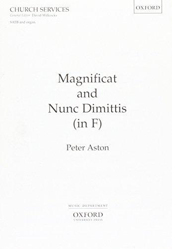 Book Magnificat And Nunc Dimittis (in F) free
