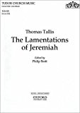 Book The Lamentations of Jeremiah: SAATB vocal score (Tudor Church Music, TCM47b) free