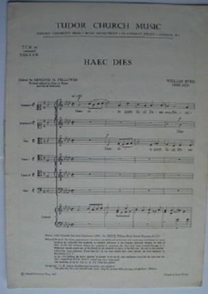 Book Haec Dies (tudor Church Music) free