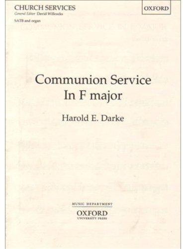 Book Communion Service in F free