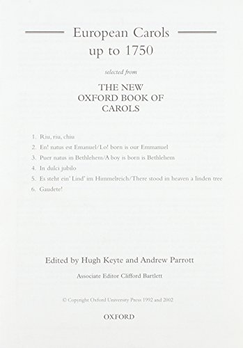 Book European Carols Before 1750 free