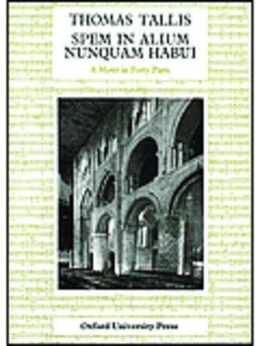 Book Spem in Alium: Vocal (full) score (CHANT) free